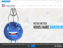 Tablet Screenshot of neobiz.fr